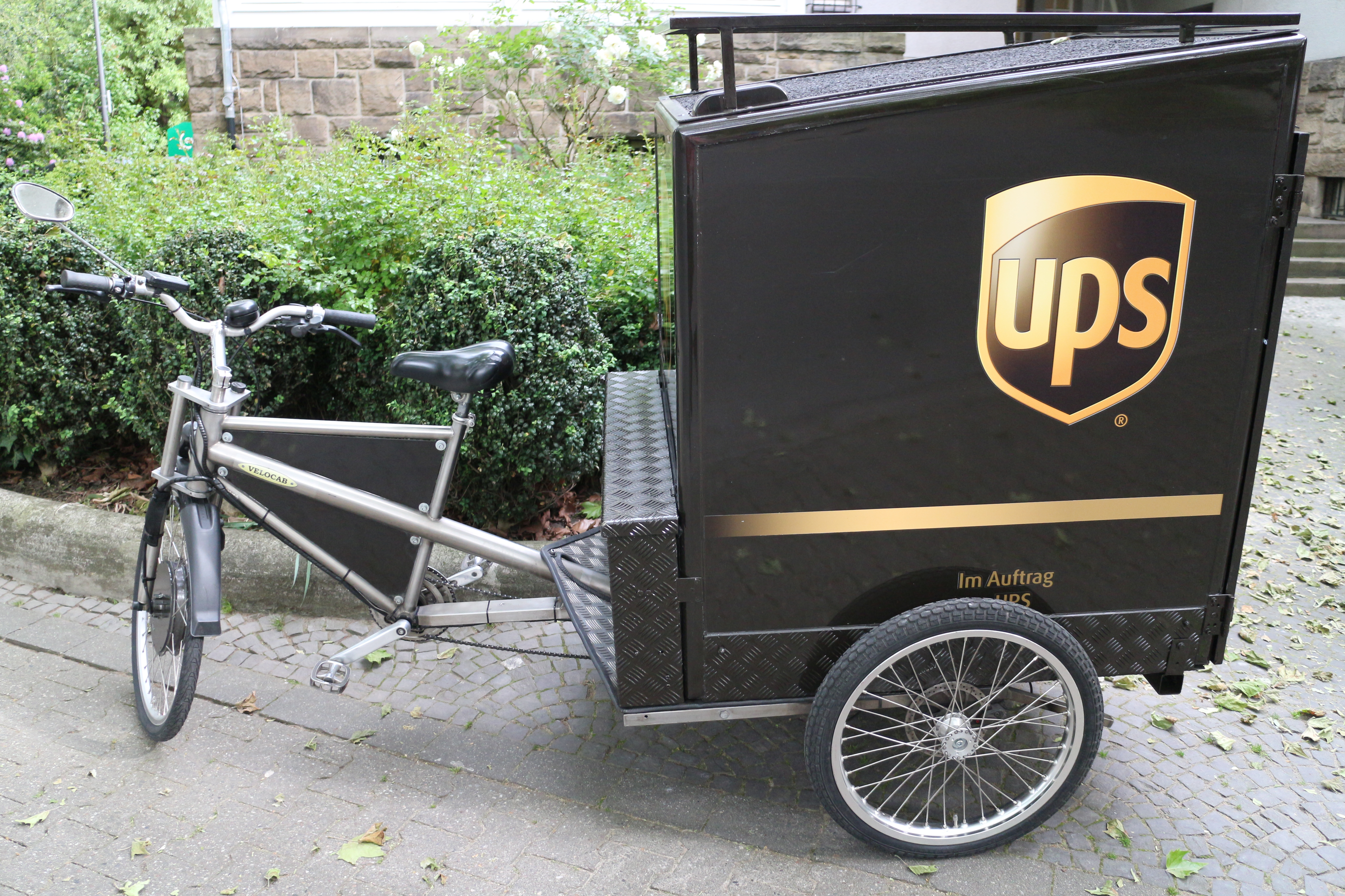 UPS per Fahrrad in Schwerte