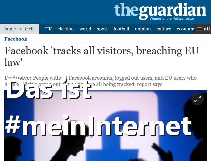 Guardian Facebook tracks all visitors