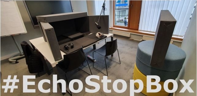 mobile Podcast studio with #EchoStopBox